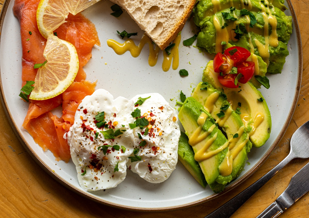 Avocado toast breakfast